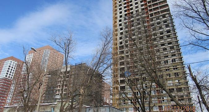 ЖК SREDA (СРЕДА), монолитные работы - вид с 1-го Карачаровского проезда, фото 6 Квартирный контроль