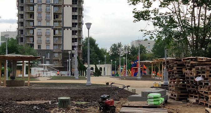 ЖК Зеленоград Сити, благоустройство территории, вид с Савелкинского пр-да, фото 7 Квартирный контроль