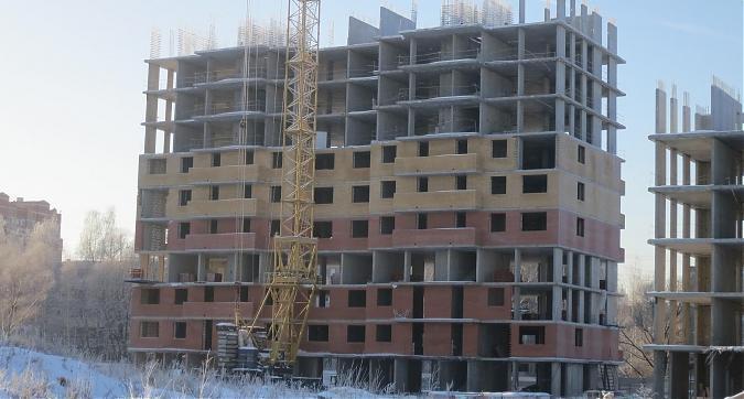ЖК Марьинский, 1-й корпус, вид с улицы Марьинская Квартирный контроль