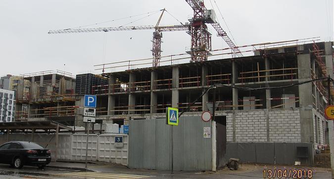 ЖК Влюблино, корпуса 2.1 и 2.2, монолитные работы - вид с улицы Перерва, фото 3 Квартирный контроль