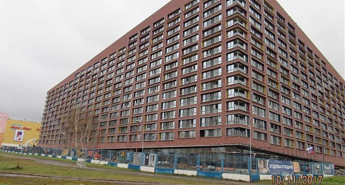 ЖК Лайнер (Комплекс апартаментов Лайнер), фасадные работы - вид с Ходынского бульвара, фото 7 Квартирный контроль
