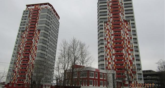 ЖК RED HILLS - вид на комплекс со стороны улицы Жуковского Квартирный контроль