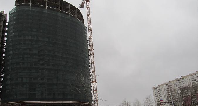 ЖК Нахимов (Комплекс апартаментов Nakhimov), корпус 3, вид с Нахимовского проспекта, фото - 1 Квартирный контроль