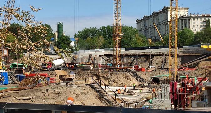 ЖК Бауман Хаус, строительство корпусов 2 и 1, вид с ул. Новой Дороги, фото 8 Квартирный контроль