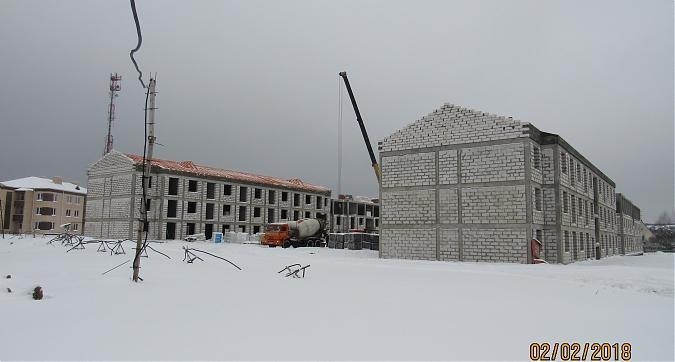 ЖК Борисоглебское, дома № 161 и № 160 - вид со строительной площадки Квартирный контроль