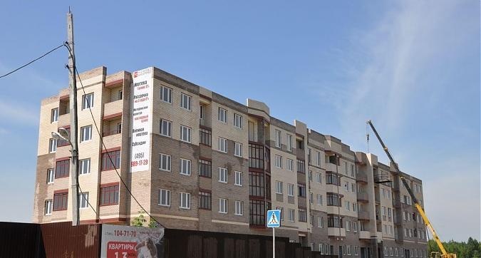 ЖК Эко парк Бисерово, 4-й корпус, вид с Бисеровского шоссе Квартирный контроль