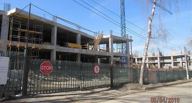 ЖК Звезда Томилино, монолитные работы - вид с улицы Гаршина, фото 1 Квартирный контроль