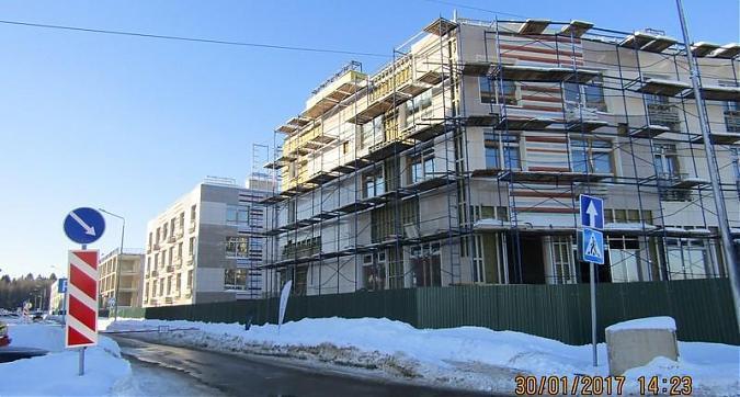 Жилые кварталы Новогорск парк - вид на комплекс с восточной стороны Квартирный контроль