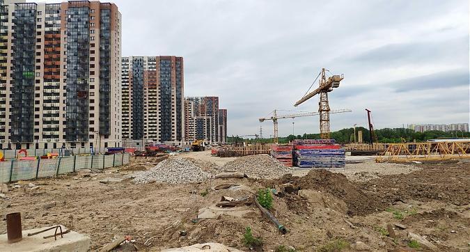 ЖК Мир Митино, строительство новых корпусов, вид с ул. Муравская, фото 5 Квартирный контроль