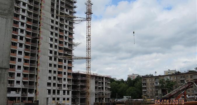 ЖК Михайлова 31, монолитные работы - вид с улицы Михайлова, фото 7 Квартирный контроль