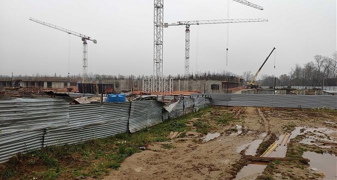 ЖК Новое Пушкино, начало строительства корпуса 26, вид с ул. Кирова, фото 1 Квартирный контроль