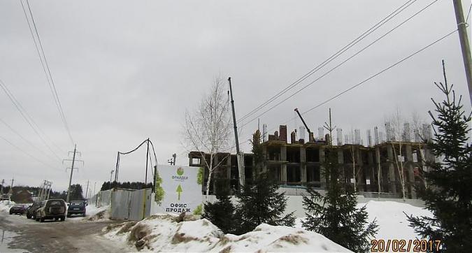 ЖК Friday Village - вид на секцию 1 со стороны Зелёной улицы Квартирный контроль