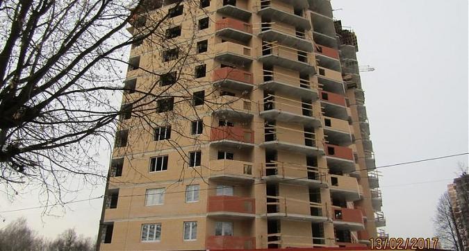 ЖК на ул Школьная 7 - вид на комплекс со стороны Школьной улицы Квартирный контроль