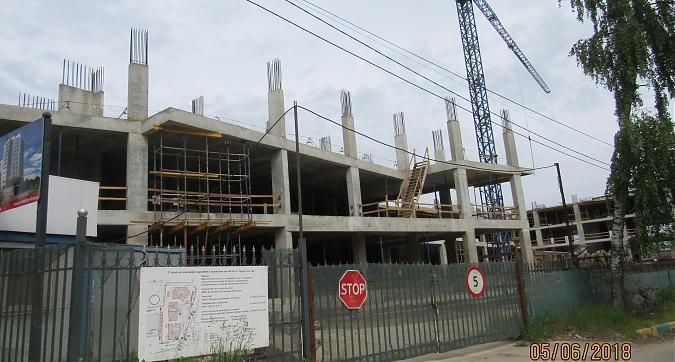 ЖК Звезда Томилино, монолитные работы - вид с улицы Гаршина, фото 2 Квартирный контроль
