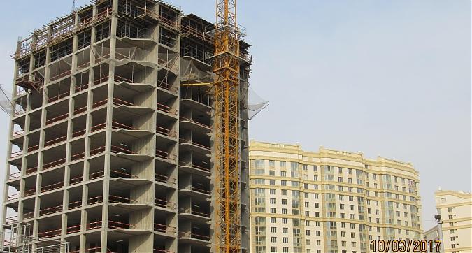 ЖК Мосфильмовский - вид на 13-й корпус с Мосфильмовской улицы Квартирный контроль