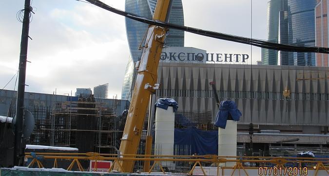 ЖК Capital Towers (Капитал Тауэрс), фундаментные работы, вид с Краснопресненской набережной, фото - 6 Квартирный контроль
