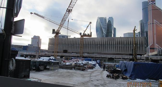 ЖК Capital Towers (Капитал Тауэрс), фундаментные работы, вид с Краснопресненской набережной, фото - 3 Квартирный контроль