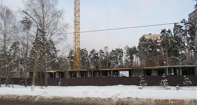 ЖК Нижегородский (г. Жуковский), монолитные работы - вид с Нижегородской улицы, фото 1 Квартирный контроль