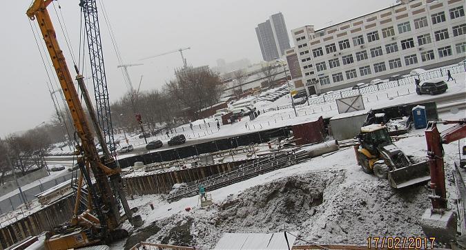 МФК Водный - строительство корпуса Гамбург, вид с Головинского шоссе Квартирный контроль