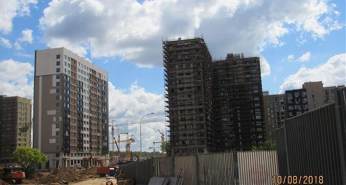 ЖК Скандинавия А101, корпуса 10.2 и 9.2, фасадные работы, вид с улицы Липовый парк, фото 2 Квартирный контроль