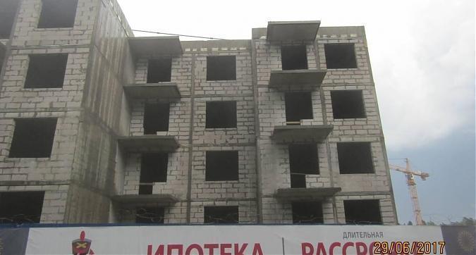 ЖК Пушкарь - вид на строящийся корпус 1 со стороны улицы Пушкинское поле Квартирный контроль