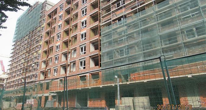 ЖК CITY PARK (Сити парк), корпус 5, монолитные работы - вид с 1-го Красногвардейского проезда, фото 5 Квартирный контроль