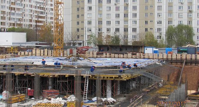 ЖК Новочеремушкинская, 17, 3-й корпус - работы по обустройству котлована, вид с Новочеремушкинской улицы, фото 3 Квартирный контроль