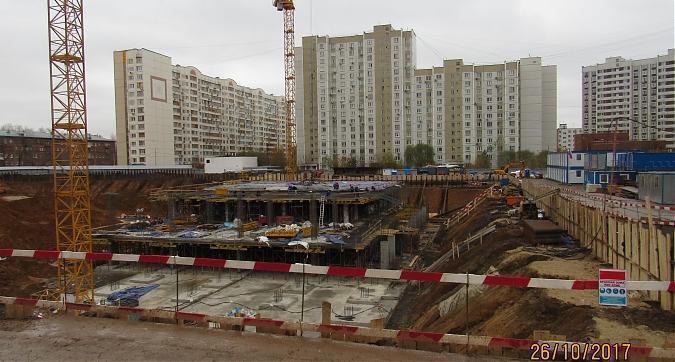 ЖК Новочеремушкинская, 17, 3-й корпус - работы по обустройству котлована, вид с Новочеремушкинской улицы, фото 7 Квартирный контроль