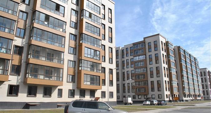 ЖК Пироговская ривьера - вид на построенные корпуса с северной стороны Квартирный контроль