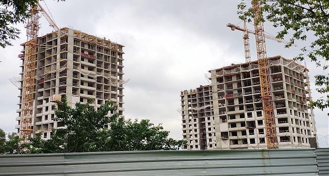 ЖК LIFE-Варшавская, корпуса 3, 4 и 5, вид с Каширского пр-да, фото 2 Квартирный контроль