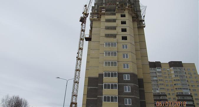ЖК Полет, 5-й корпус - ведутся работы по возведению наружных стен, вид с улицы Дмитрия Михайлова, фото 6 Квартирный контроль