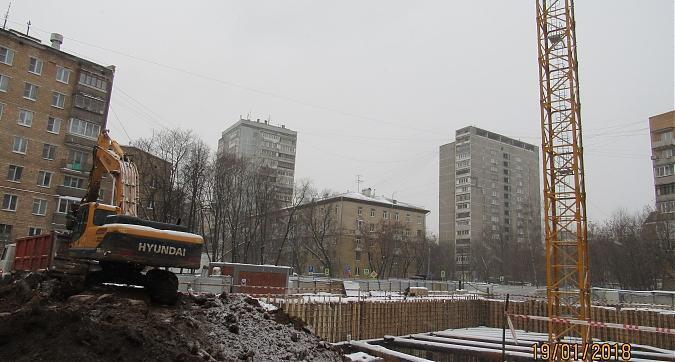ЖК Васнецов Дом. Лидер на Масловке, котлованные работы - вид с улицы Мишина, фото 5 Квартирный контроль