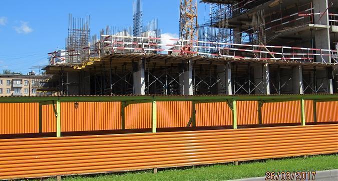 ЖК Михайлова 31, монолитные работы - вид с улицы Михайлова, фото 2 Квартирный контроль