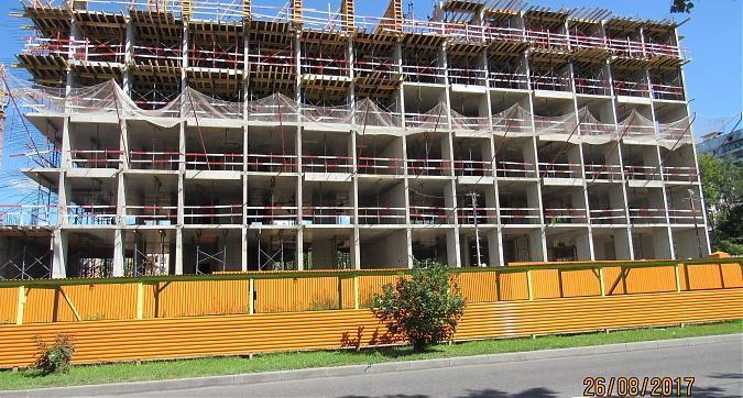 ЖК Михайлова 31, монолитные работы - вид с улицы Михайлова, фото 3 Квартирный контроль