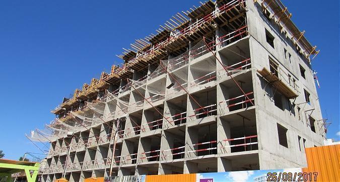 ЖК Михайлова 31, монолитные работы - вид с улицы Михайлова, фото 4 Квартирный контроль