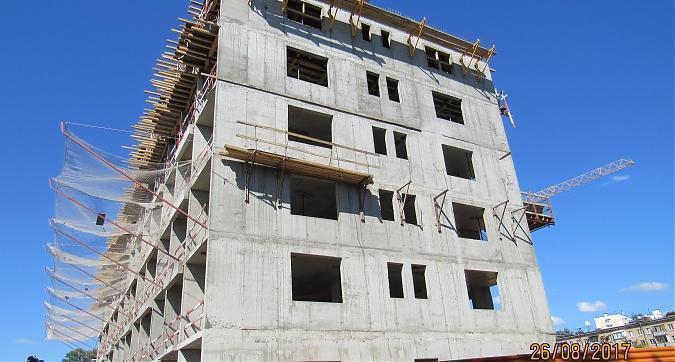 ЖК Михайлова 31, монолитные работы - вид с улицы Михайлова, фото 5 Квартирный контроль