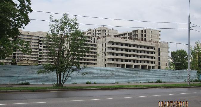 ЖК Терлецкий Парк - вид с улицы Металлургов на 2-й корпус, фото1 Квартирный контроль
