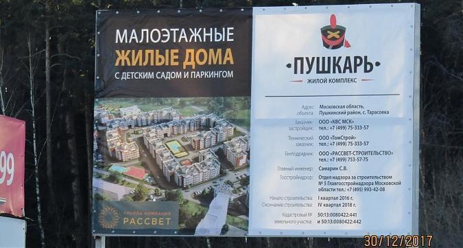 ЖК Пушкарь - паспорт объекта Квартирный контроль