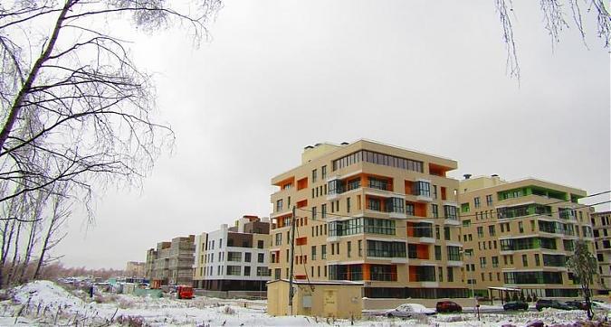 ЖК Загородный квартал - корпуса 8 и 7 - вид со стороны Олимпийской улицы Квартирный контроль