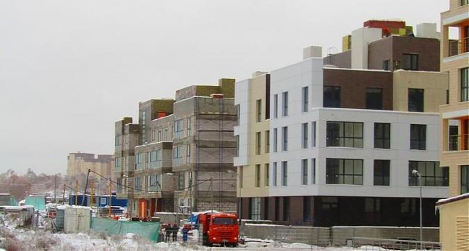 ЖК Загородный квартал - корпуса 15 и 16 - вид со стороны Олимпийской улицы Квартирный контроль