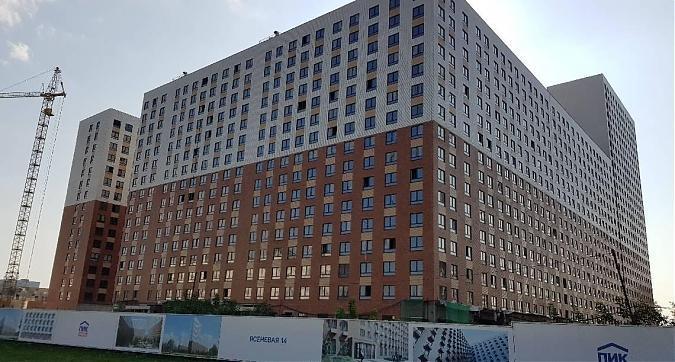 ЖК Ясеневая 14 - блок готов. Башенные краны демонтированы Квартирный контроль