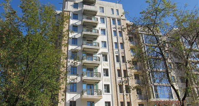 ЖК Клубный дом Аристократ (Вересаева 11), отделочные работы - вид на комплекс с улицы Вересаева, фото 2 Квартирный контроль