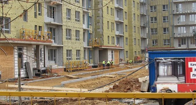 ЖК Дом на Барвихинской, благоустройство территории, вид с восточной стороны, фото - 2 Квартирный контроль