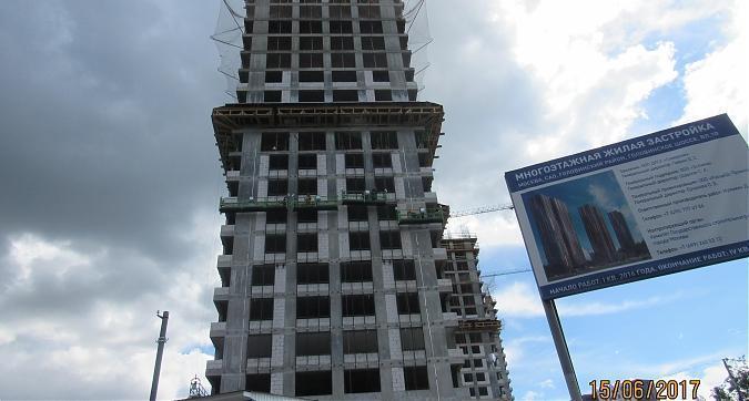 ЖК Маяковский - вид с Головинского шоссе на 1-й корпус Квартирный контроль