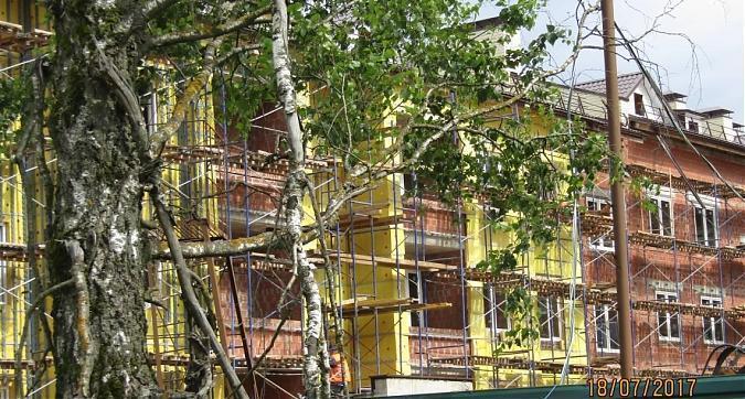 ЖК Павловский квартал - вид на строящийся корпус 3 с северной стороны Квартирный контроль
