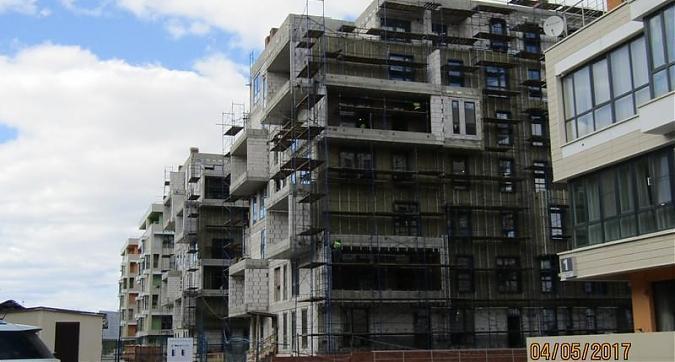 ЖК Загородный квартал - вид на корпуса 8, 7, 6, 5 и 4 со стороны Шереметьевской улицы Квартирный контроль