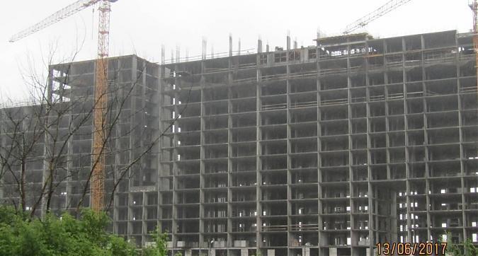 ЖК Парад Планет - вид на строящийся жилой комплекс с западной стороны Квартирный контроль