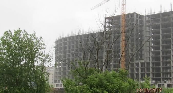 ЖК Парад Планет - вид на строящийся жилой комплекс с западной стороны Квартирный контроль