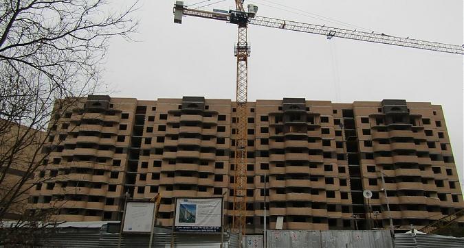 ЖК Майданово Парк - вид на строящийся корпус с южной стороны Квартирный контроль