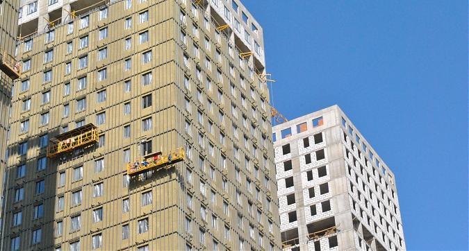 ЖК Тетрис - корпус 1.2 и 1.3, вид со стороны Железнодорожного переулка Квартирный контроль